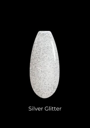 Top Coat Silver Glitter